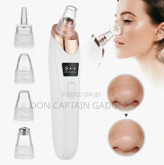 3pcs Suction Rechargeable Cleansing Device Nose and Pore Cleaner,