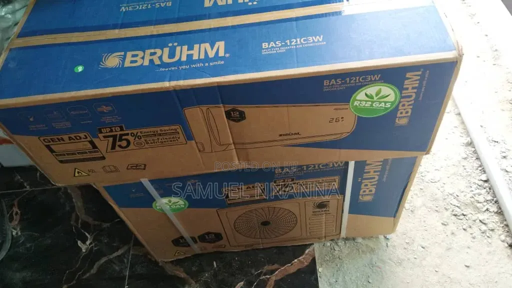 1hp Bruhm Split Unit Low Voltage Regulator Pure Copper Smart Energy