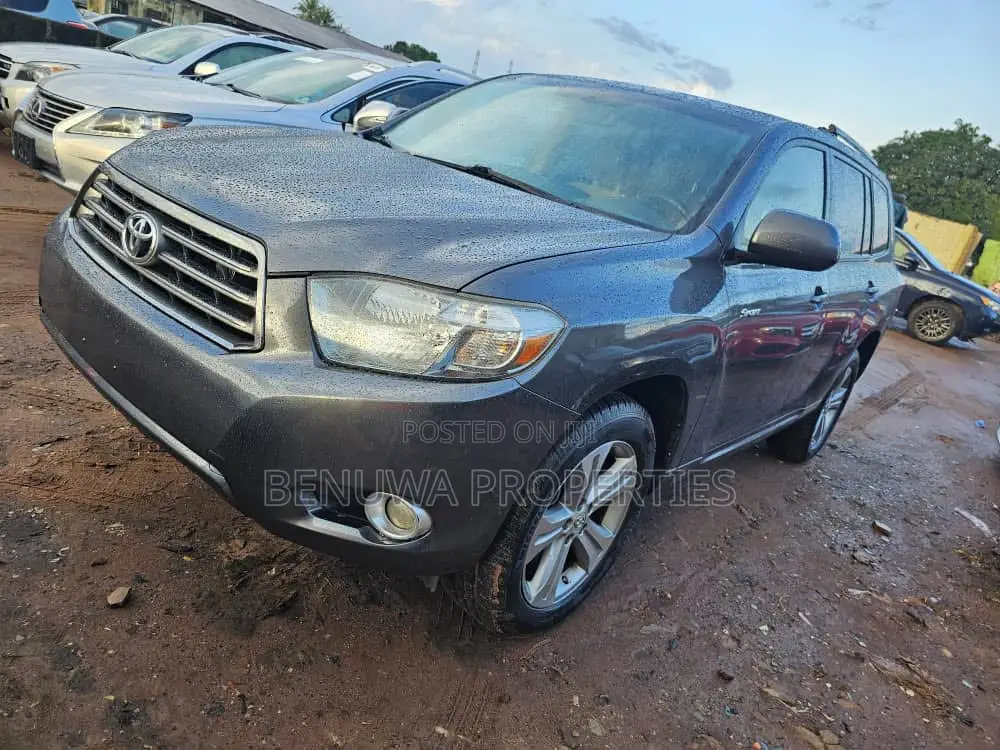 Toyota Highlander 2009 Gray