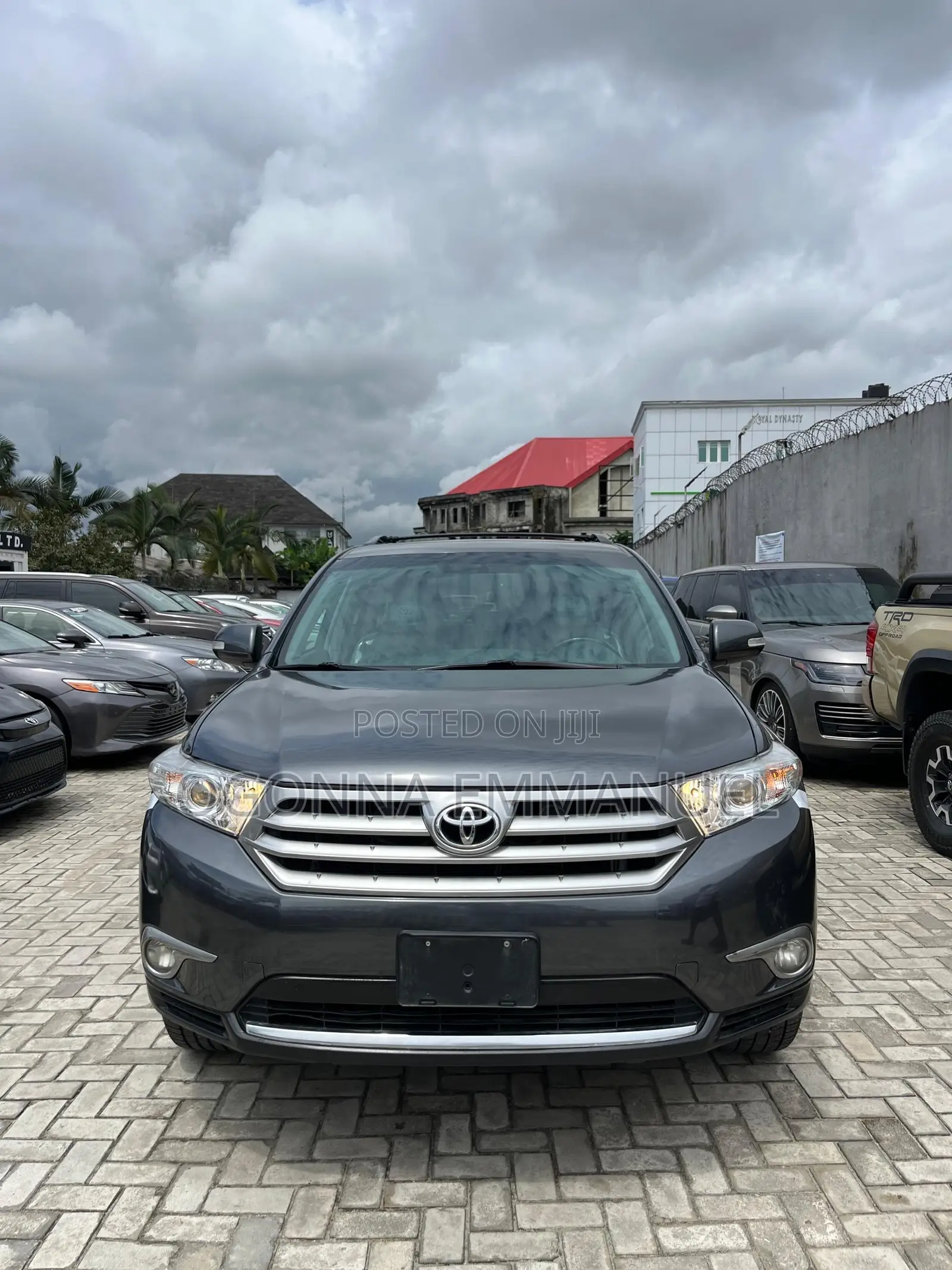 Toyota Highlander Limited 2011 Gray