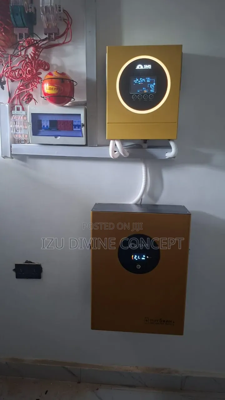 Full Package 5kwh SMS Lithium Battery With 6.5kvs SMS Hybrid Inverter