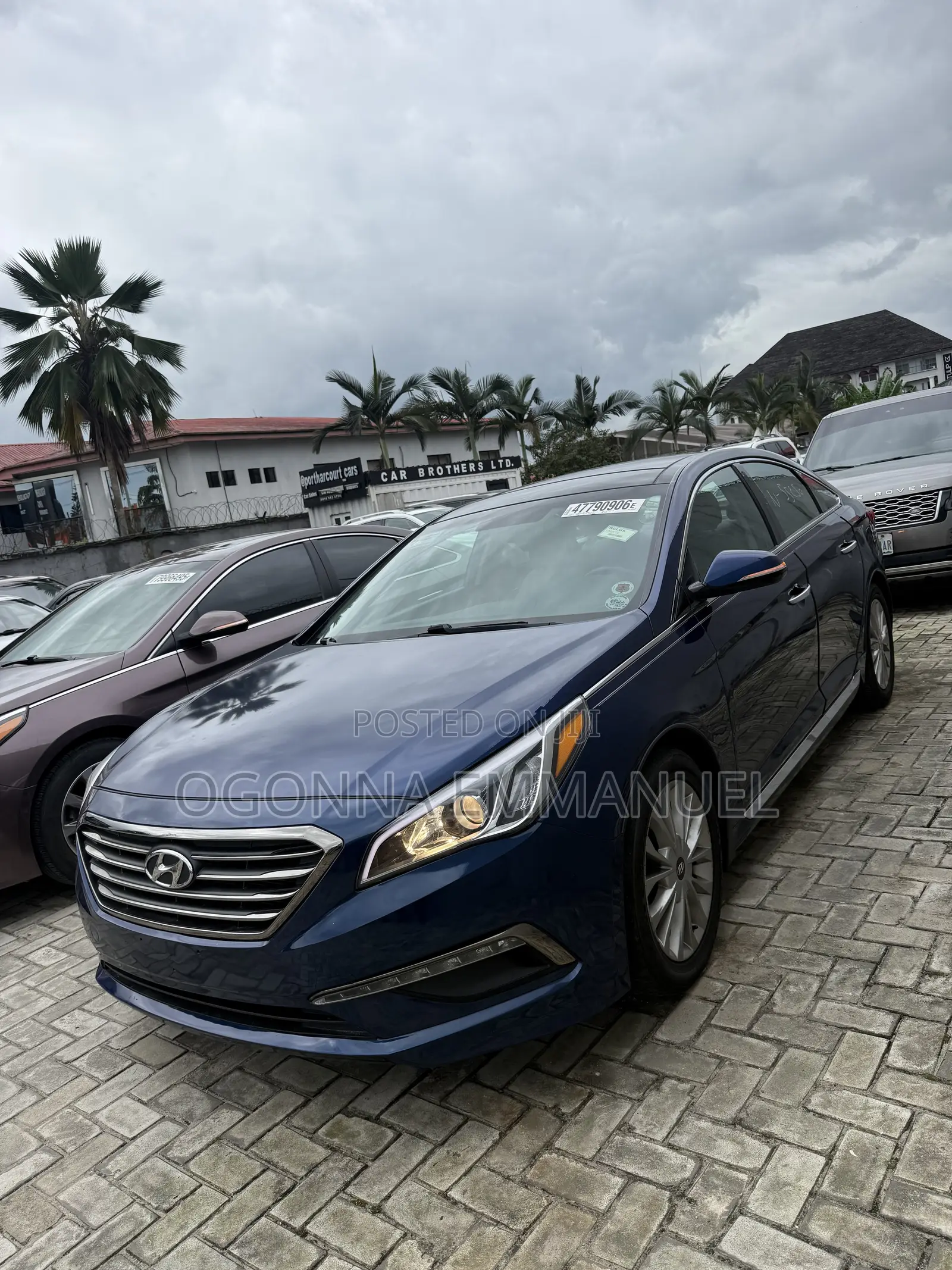 Hyundai Sonata Limited Sedan FWD (2.4L 4cyl 6A) 2016 Blue