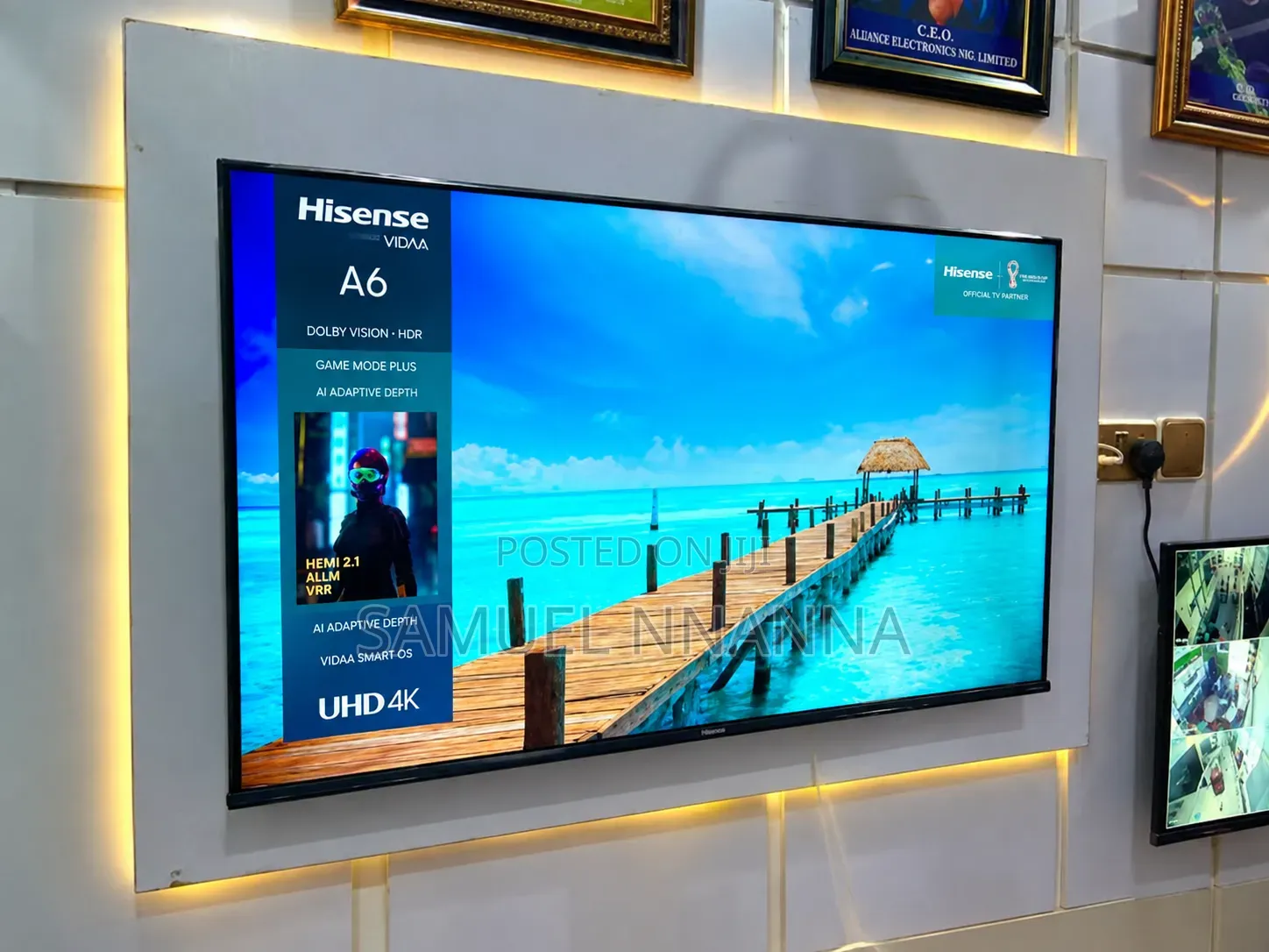 Hisense Smart TV Turkubo Working Perfectly Okay Factory Fitted