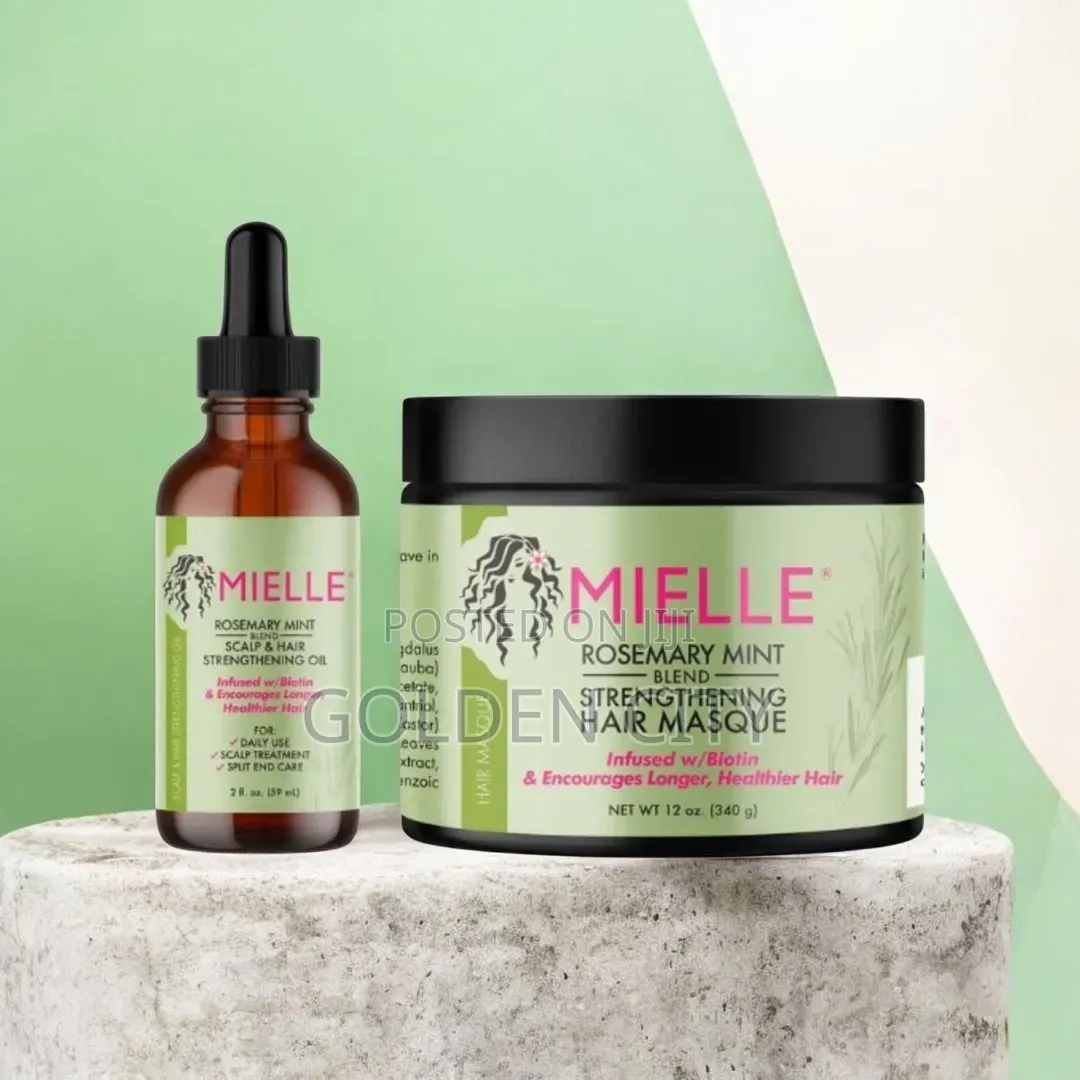 Mielle Rosemary Mint Strengthening Hair Care Duo