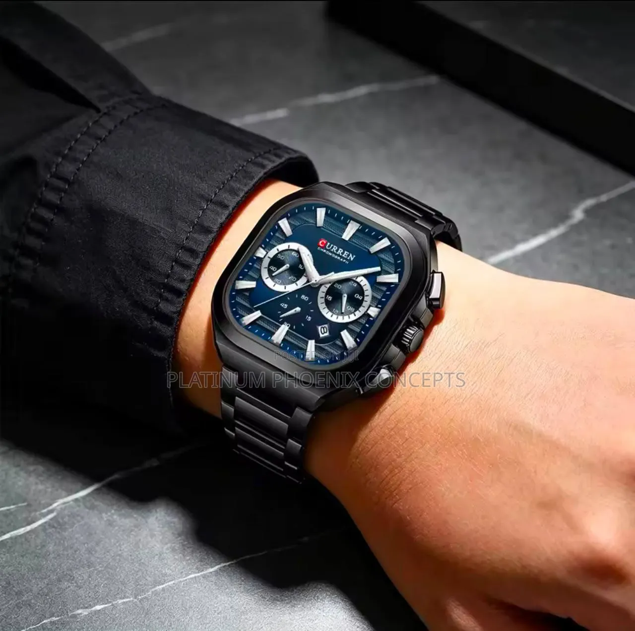 CURREN Men’s Luxury Chronograph Watch