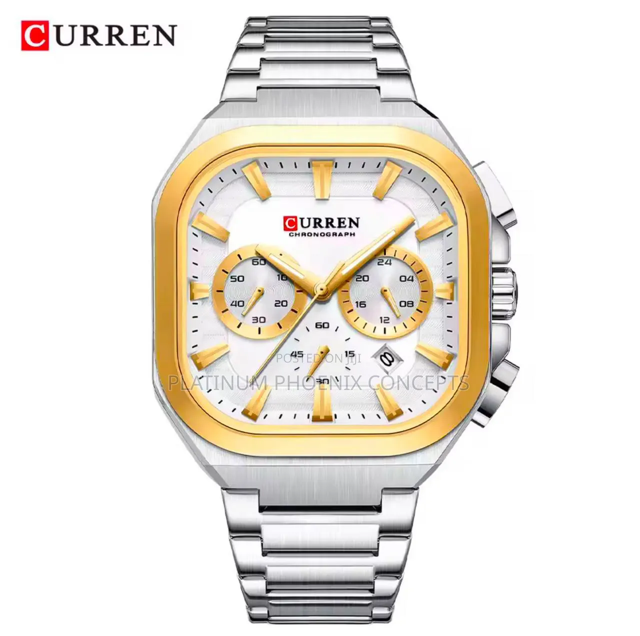 CURREN Men’s Luxury Chronograph Watch