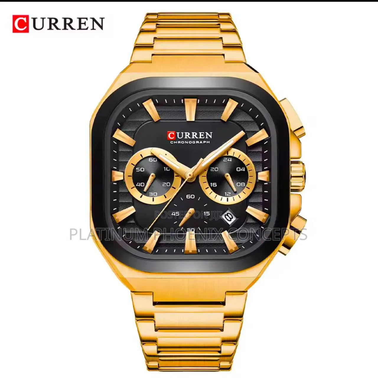 CURREN Men’s Luxury Chronograph Watch