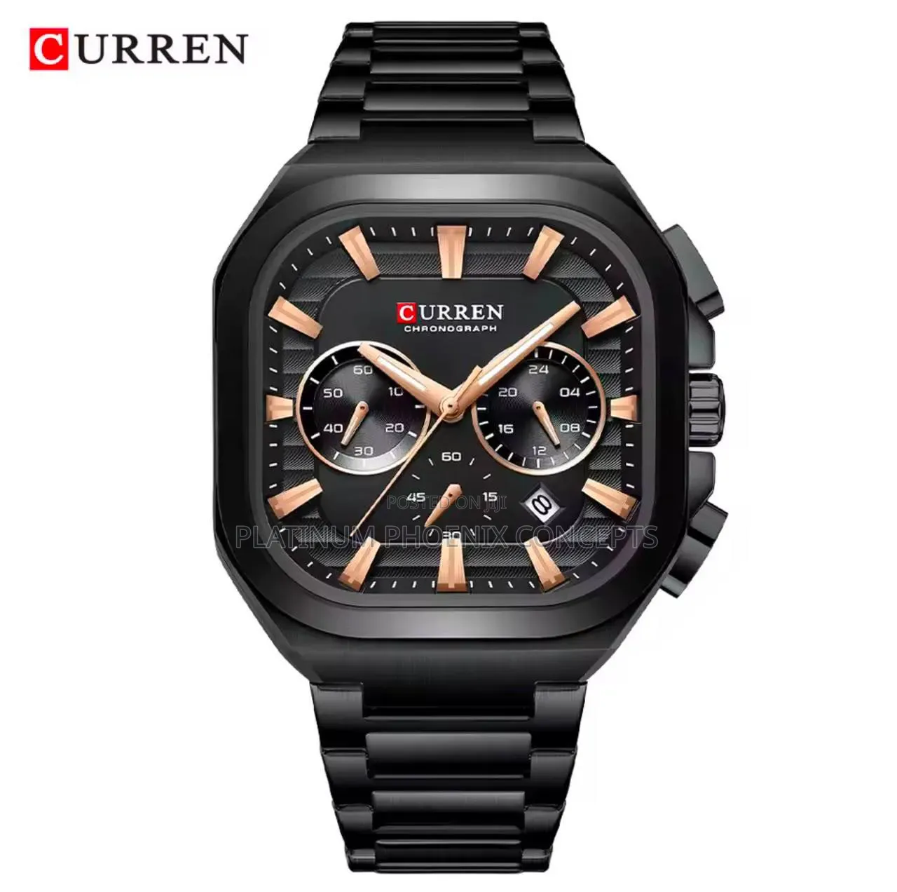 CURREN Men’s Luxury Chronograph Watch