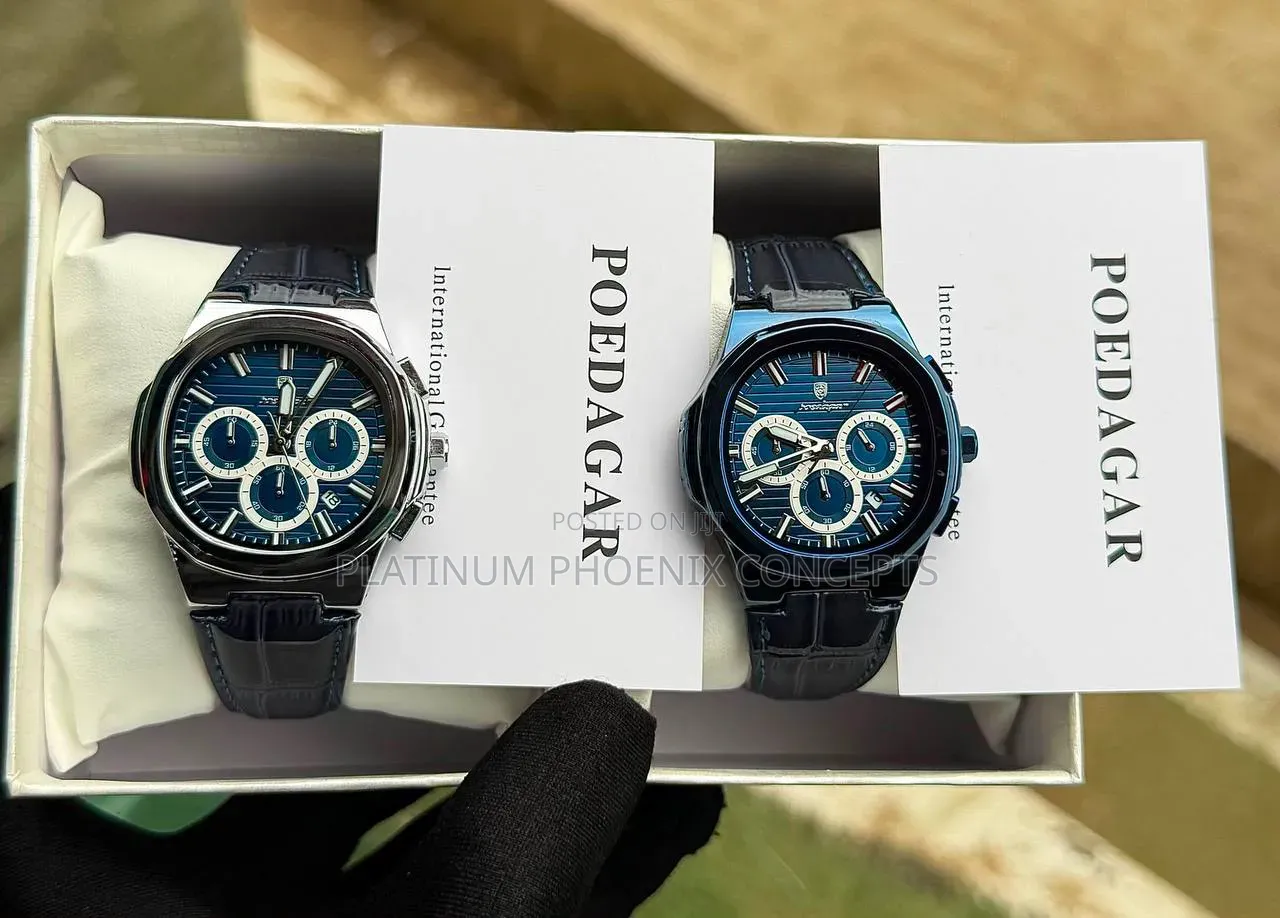 Poedagar Leather Watch