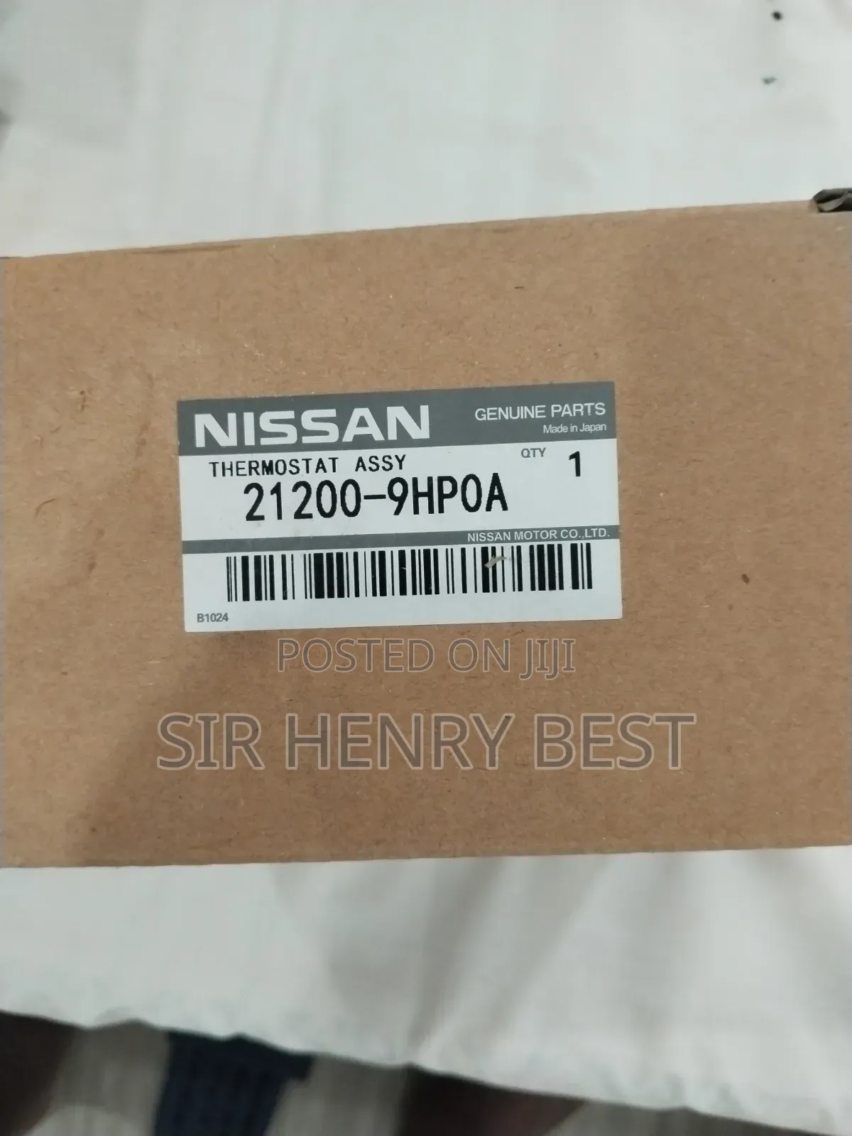 Thermostat assy.nissan and Infiniti.3.5L V.6 Engine