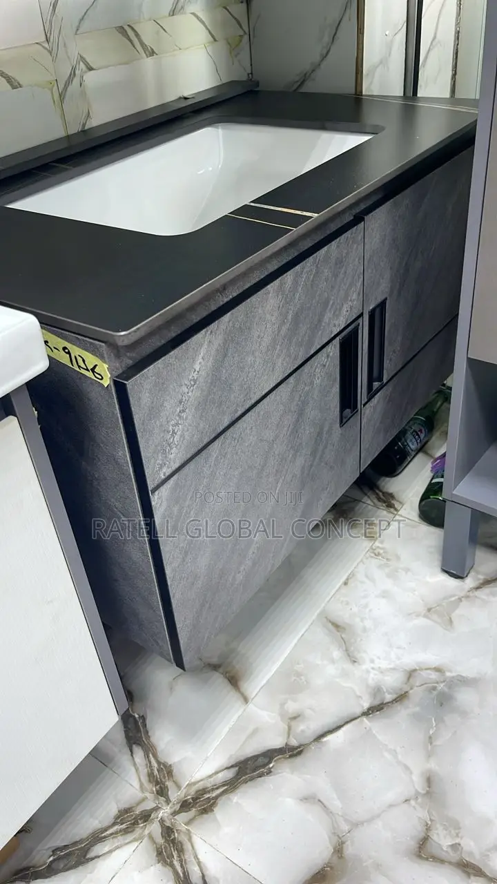 Cabinet Wash Basin Set (Marble Top)