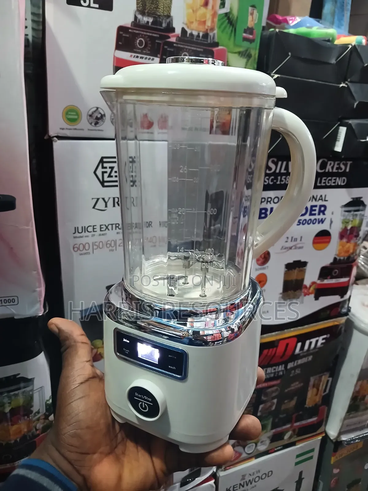 HP-199 Three-Blade Rechargeable Portable Blender