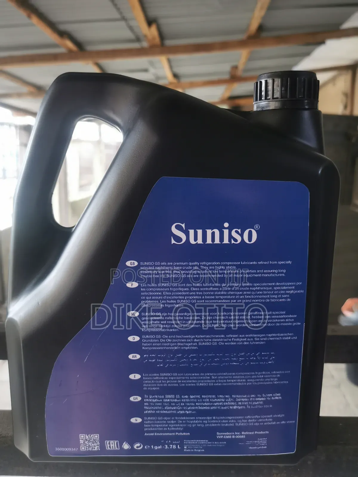 Suniso Sl 68 Synthetic Oil 4ltr