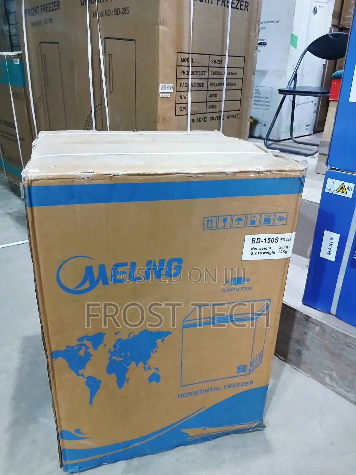 Meling Inverter Chest Freezer 110Liters
