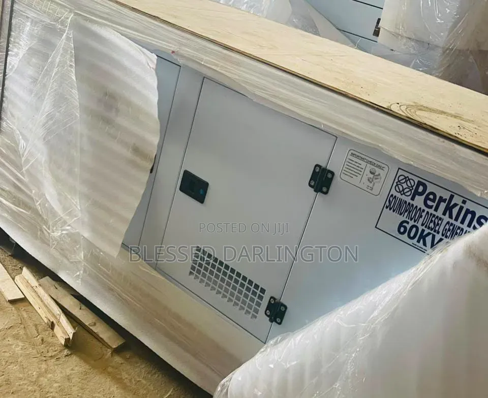 60kva Perkins Soundproof Diesel Generator