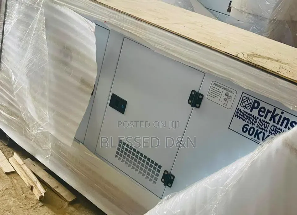60kva Perkins Soundproof Diesel Generator