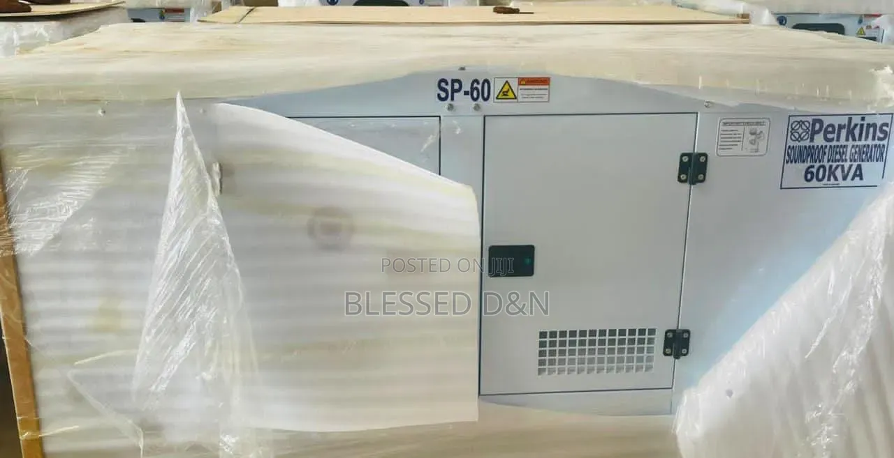 60kva Perkins Soundproof Diesel Generator