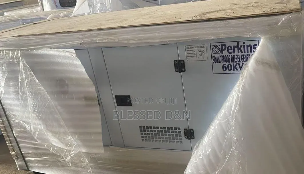 60kva Perkins Soundproof Diesel Generator