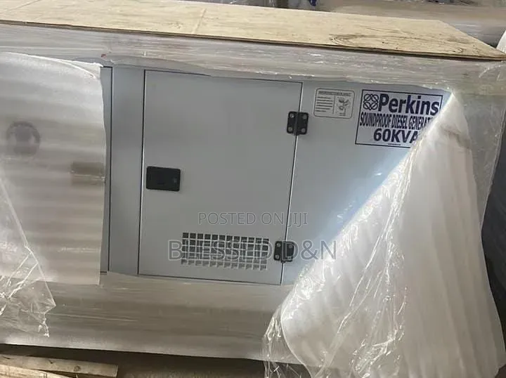 60kva Perkins Soundproof Diesel Generator