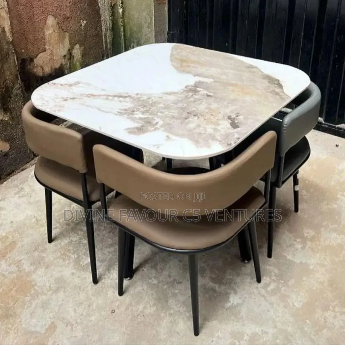 Marble Dining Set ( 4 Seater)