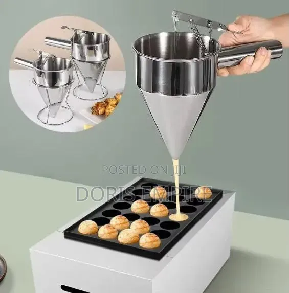Stainless Steel Funnel Batter Dispenser