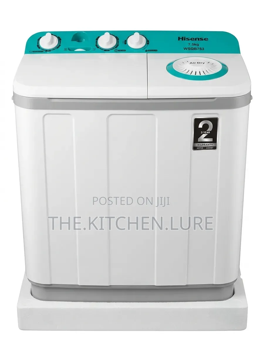 Hisense 7.5kg Twin Tub Washing Machine
