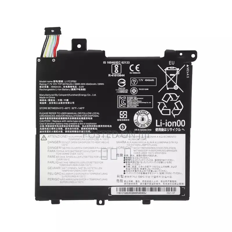 L17M2PB2 for Lenovo Notebook Battery V130 V330-14ikb-14arr 14IGM