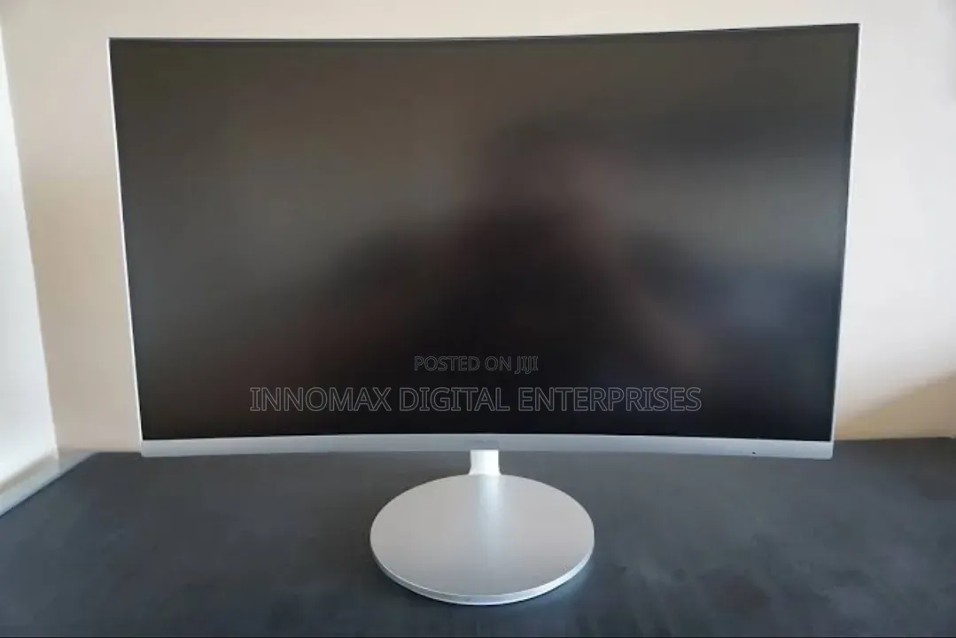 Samsung 27-Inch FHD Curved LED Monitor Design Office Work and Speaker