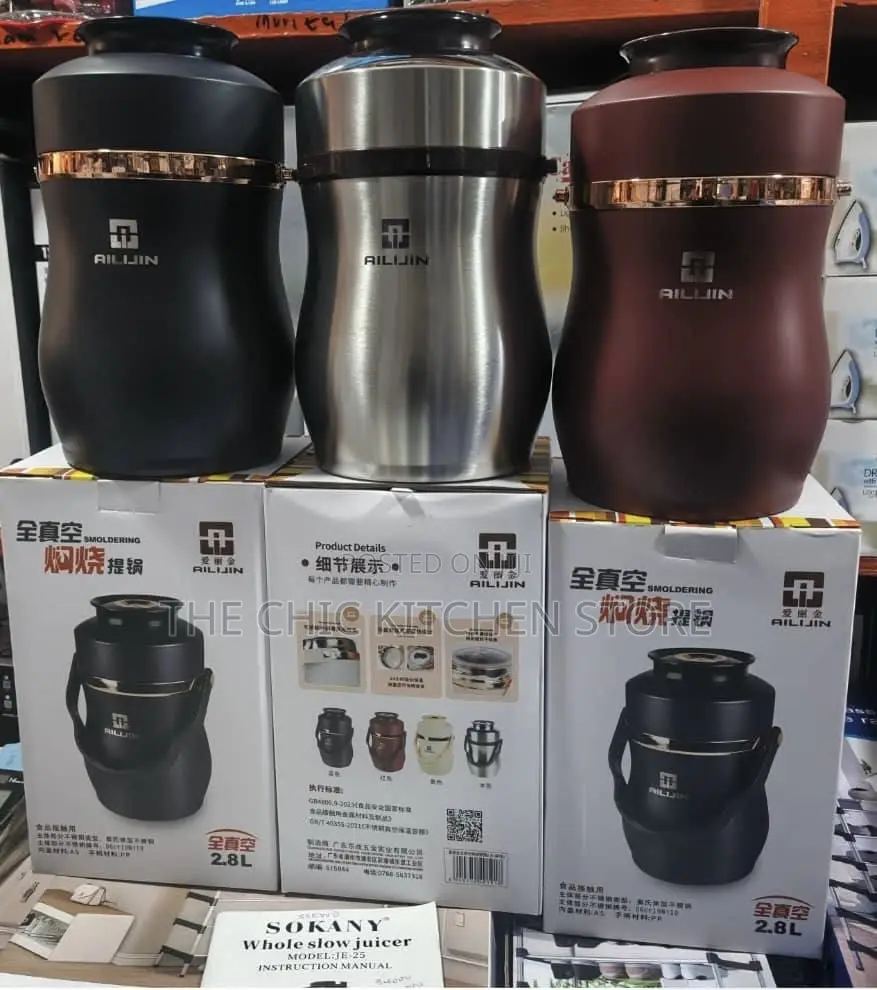 2.8 Liters Ailijin Insulated Flask.