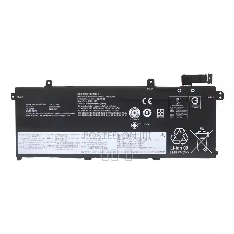 L18m3p74 for Lenovo Battery Tp00103a/B/G/E/K/J L18l3p73 L18c3p72