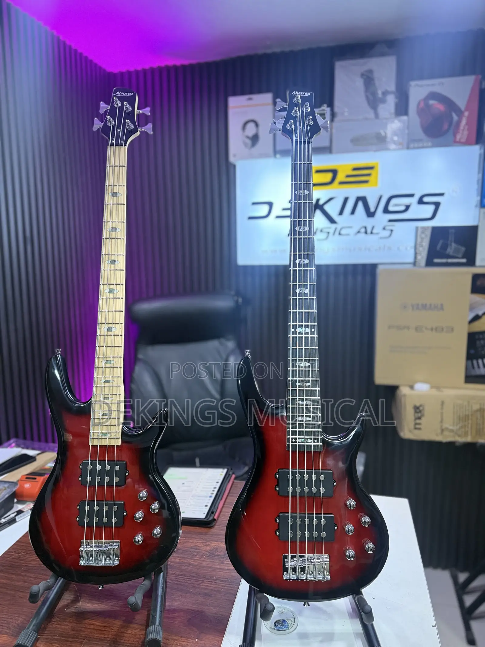Professional Alvarez 4 Strings Bass Guitar