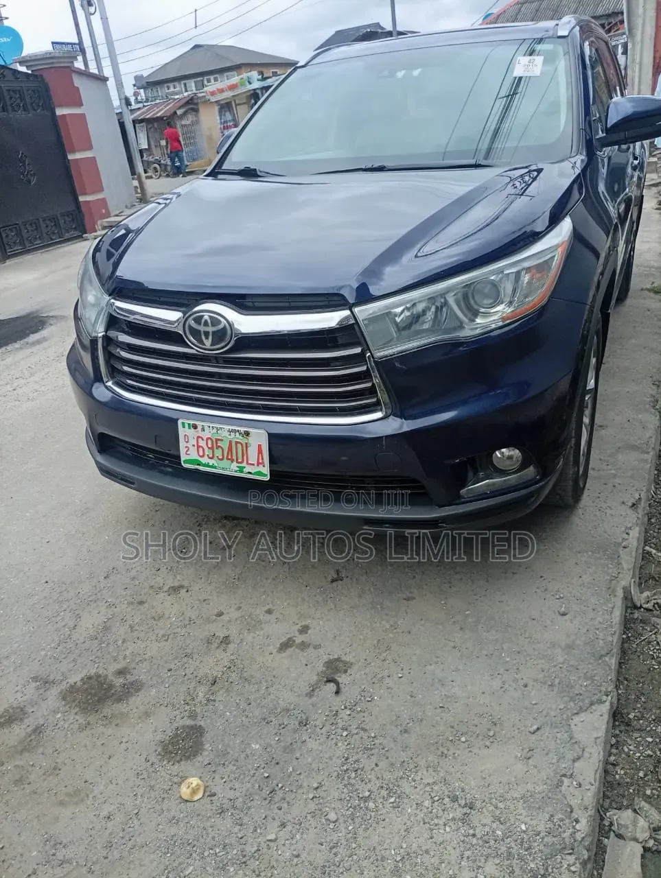 Toyota Highlander 2015 Blue