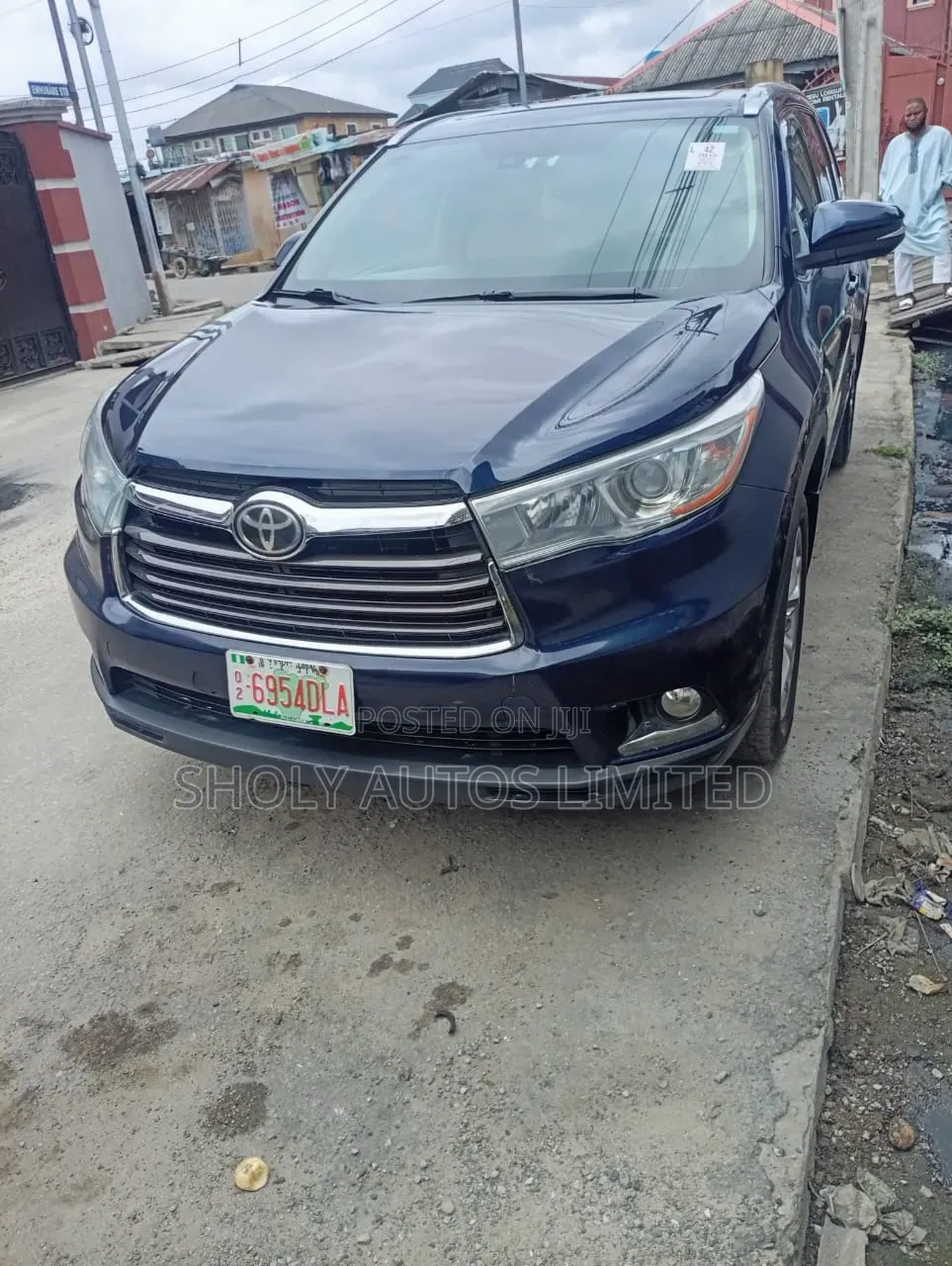 Toyota Highlander 2015 Blue