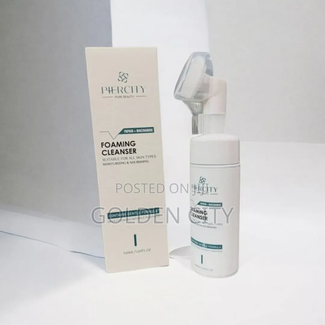 Percity Pure Beauty Papain + Niacinamide Foaming Cleanser