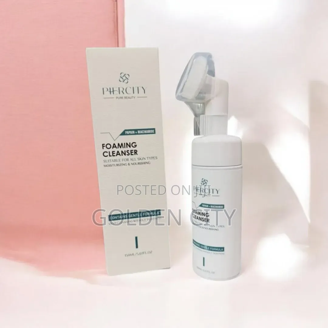 Percity Pure Beauty Papain + Niacinamide Foaming Cleanser