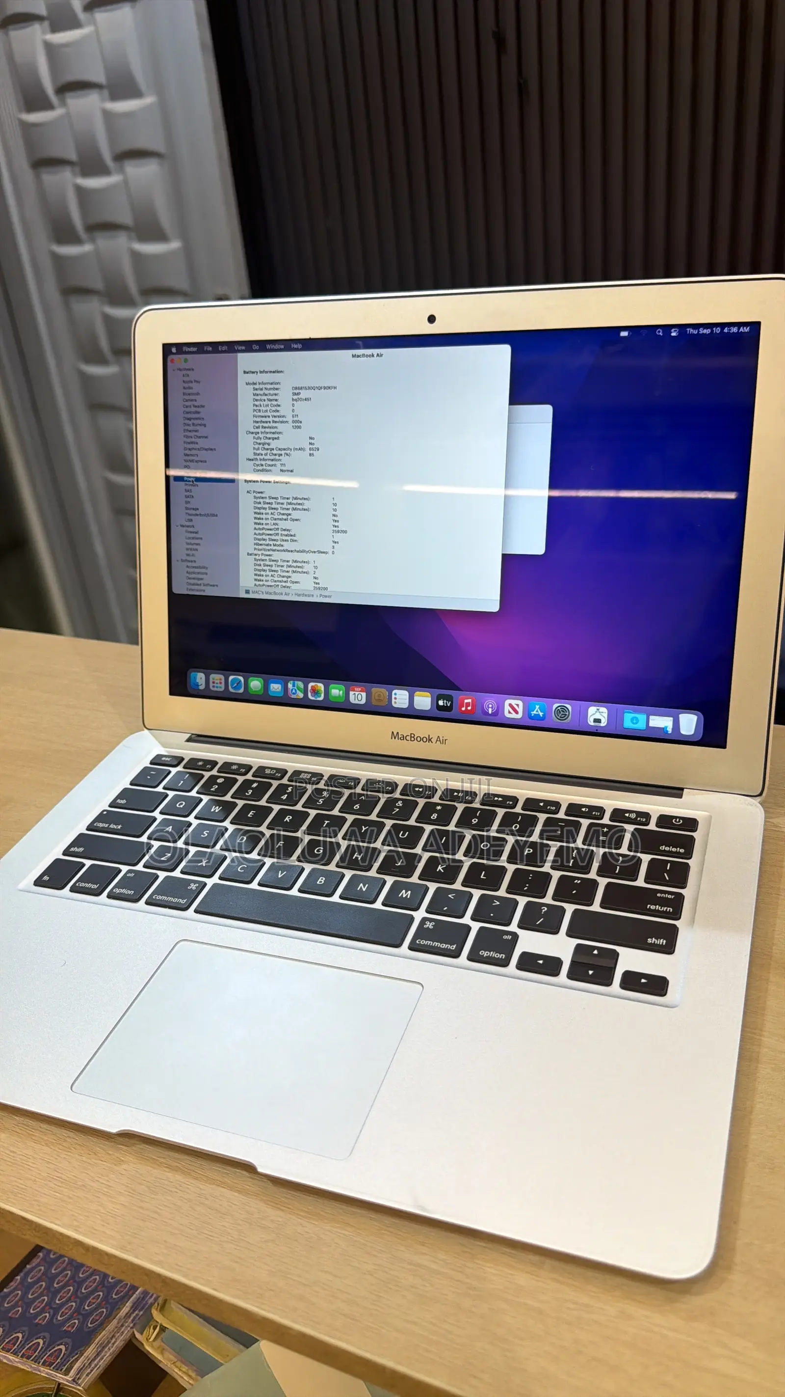 Laptop Apple MacBook Air 2017 8GB Intel Core i5 SSD 128GB
