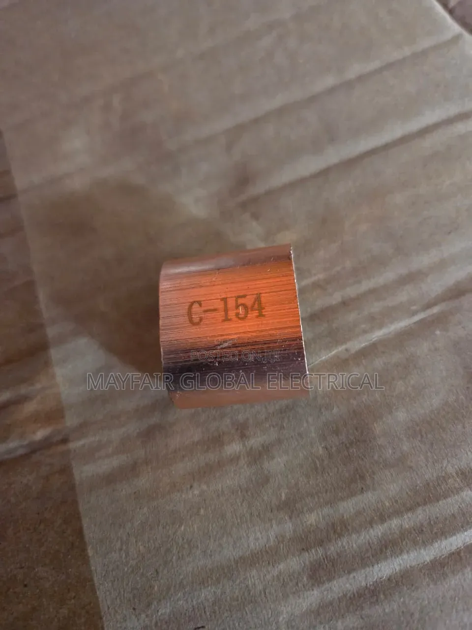 Pure Copper C-154 C-Type Copper Wire Connector/Clamp