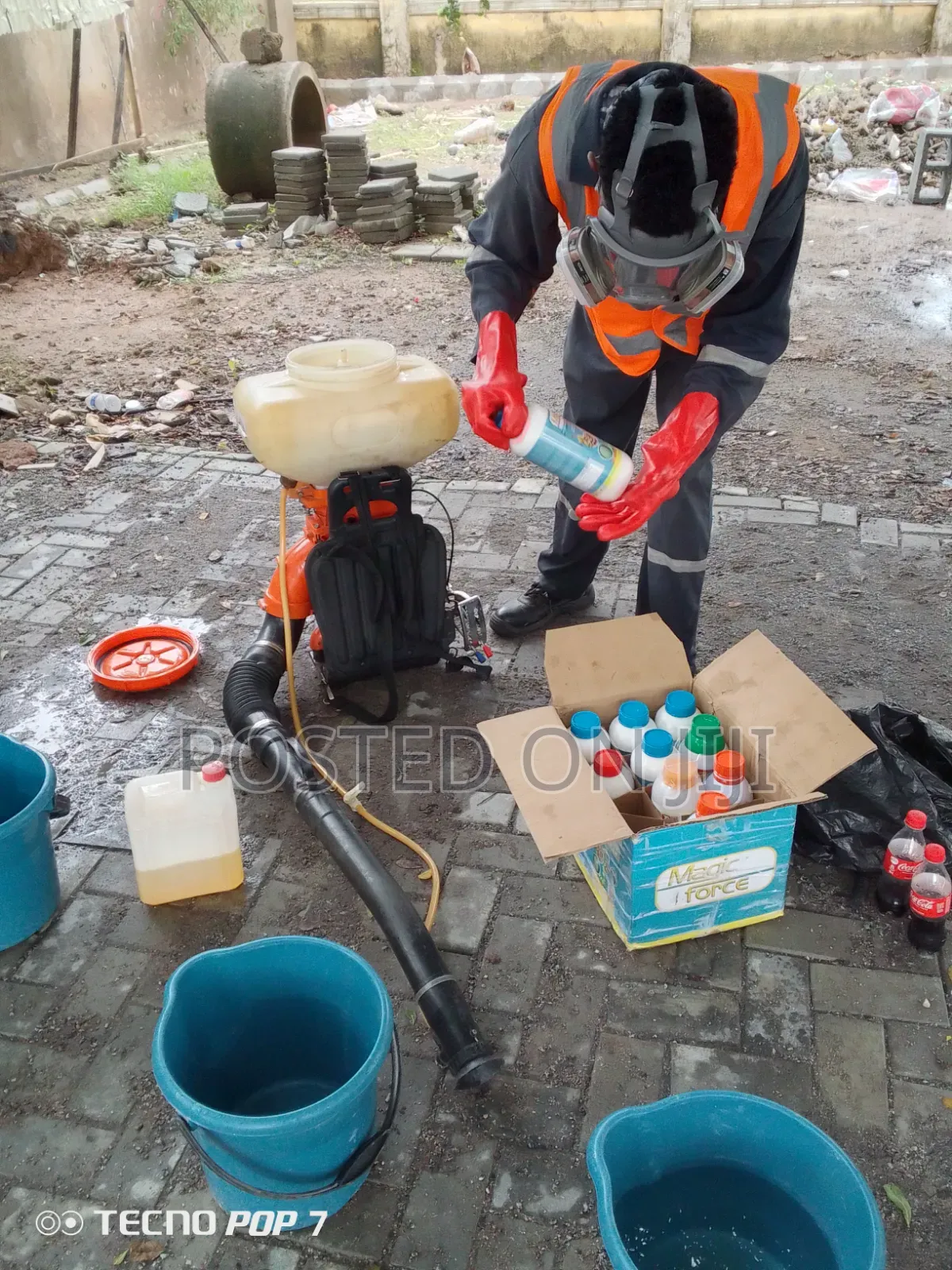 Fumigation for Snakes and Scorpions-Dry Season Protection