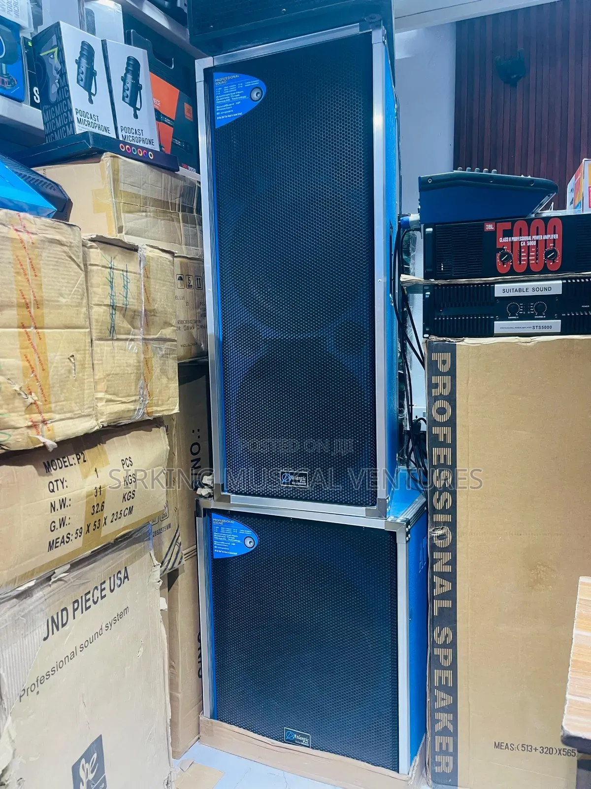 Atlantic USA Full Range Professional Acoustic Speaker