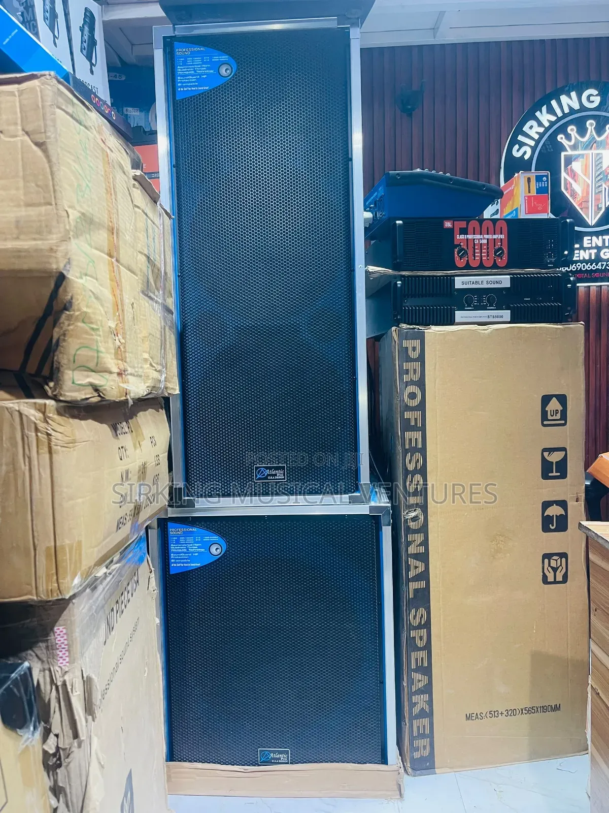 Atlantic USA Full Range Professional Acoustic Speaker