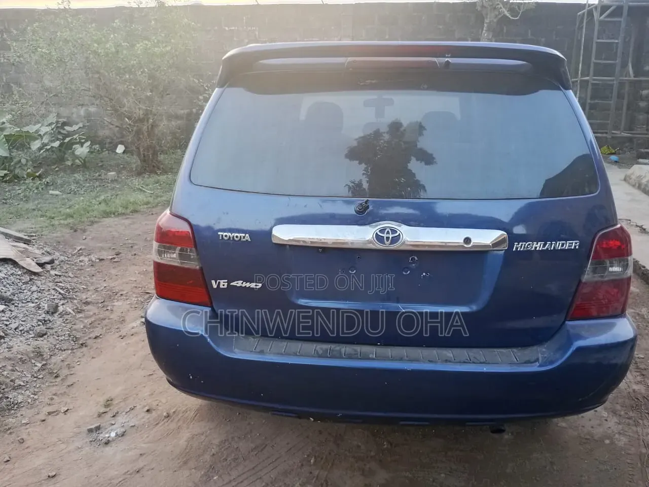 Toyota Highlander 2004 Blue