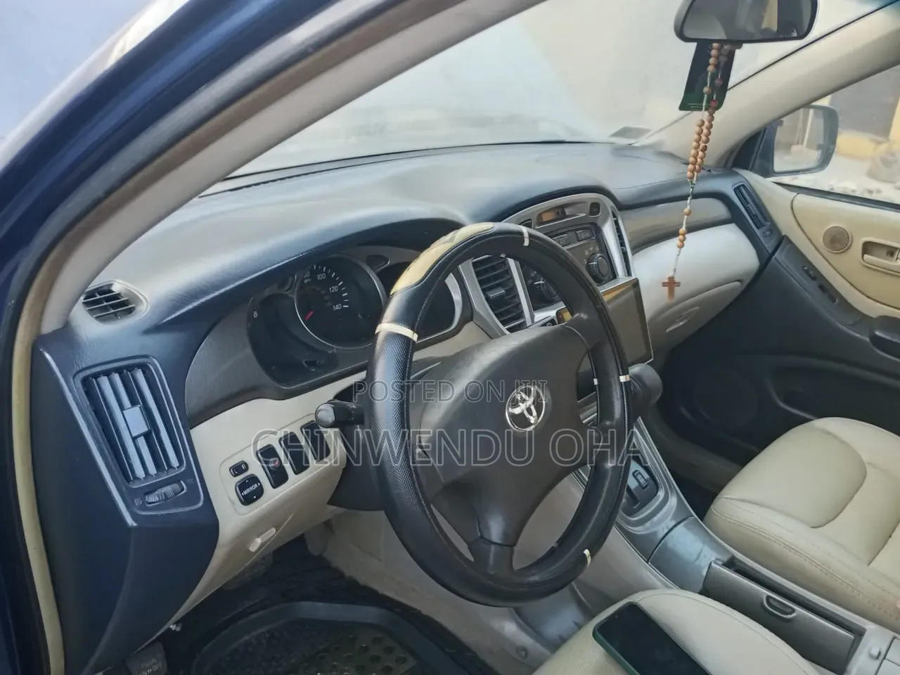 Toyota Highlander 2004 Blue