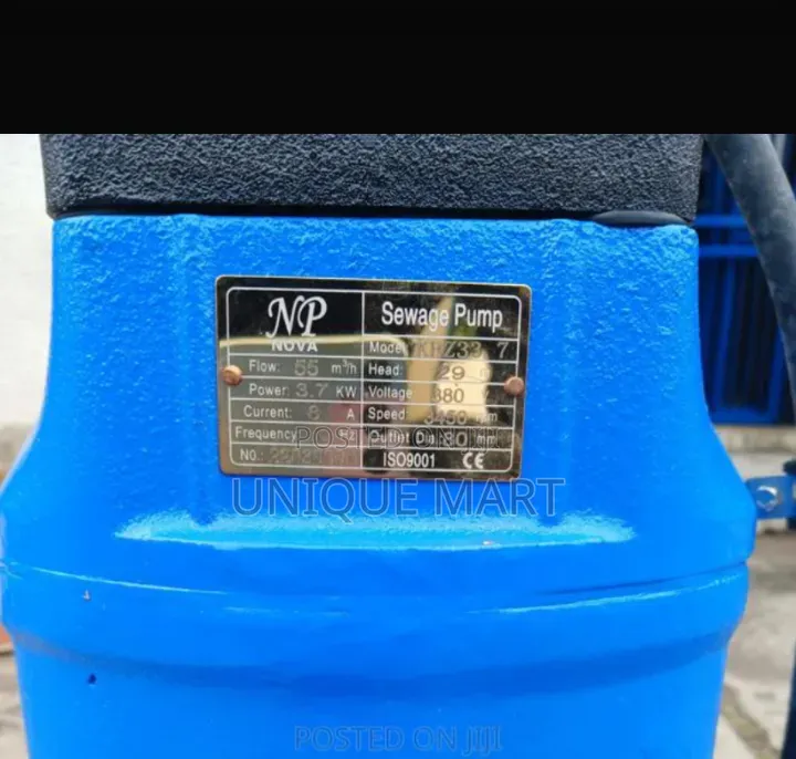 5.5HP Industrial Sludge/Dewatering Pump Used for Pond Sludge, Quarries