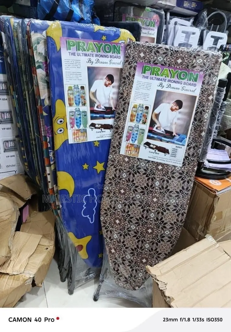 Premium Ironing Board – Strong, Stable Foldable