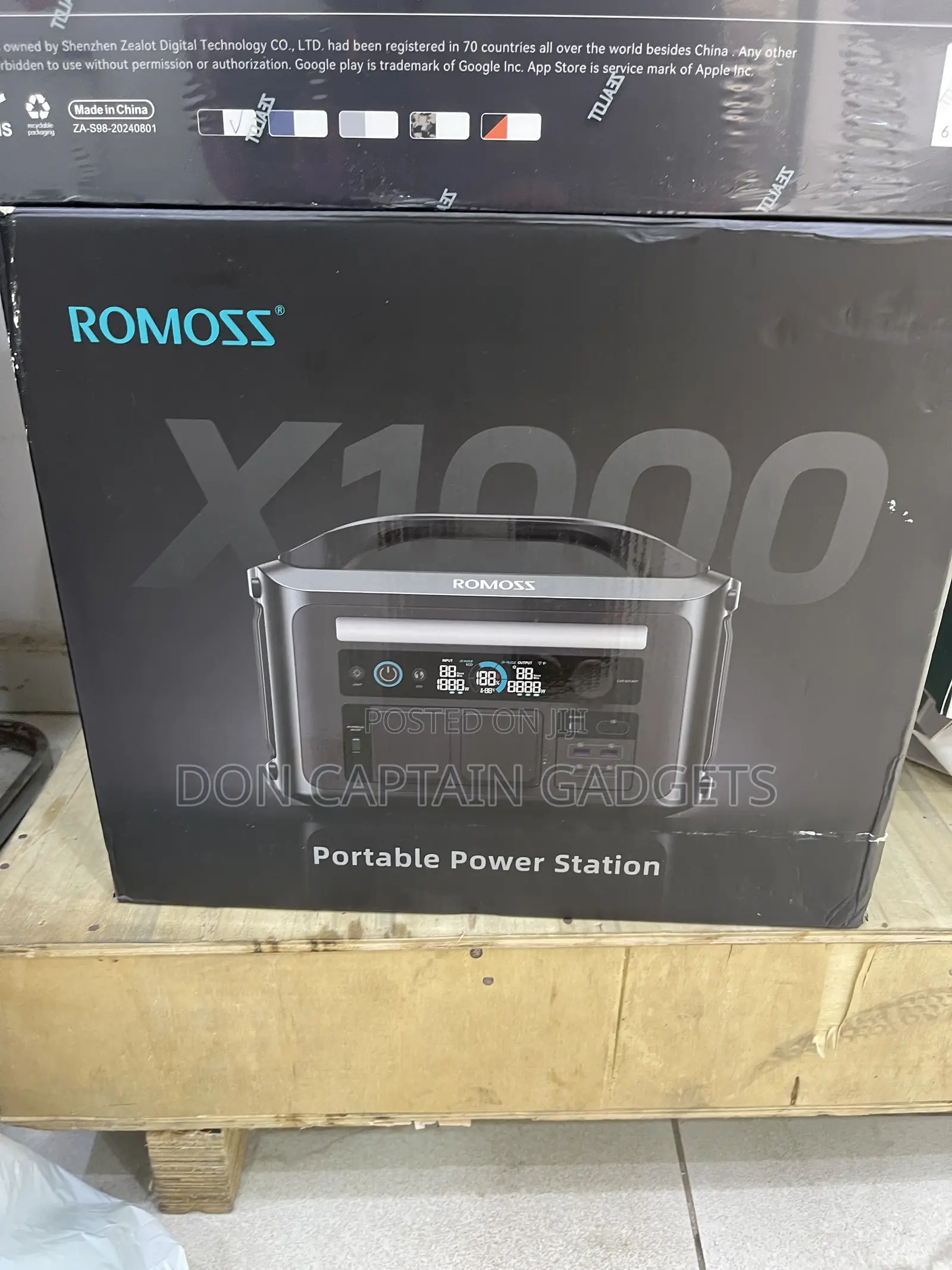 Romoss X1000 Power Station 16kwh / 4000W
