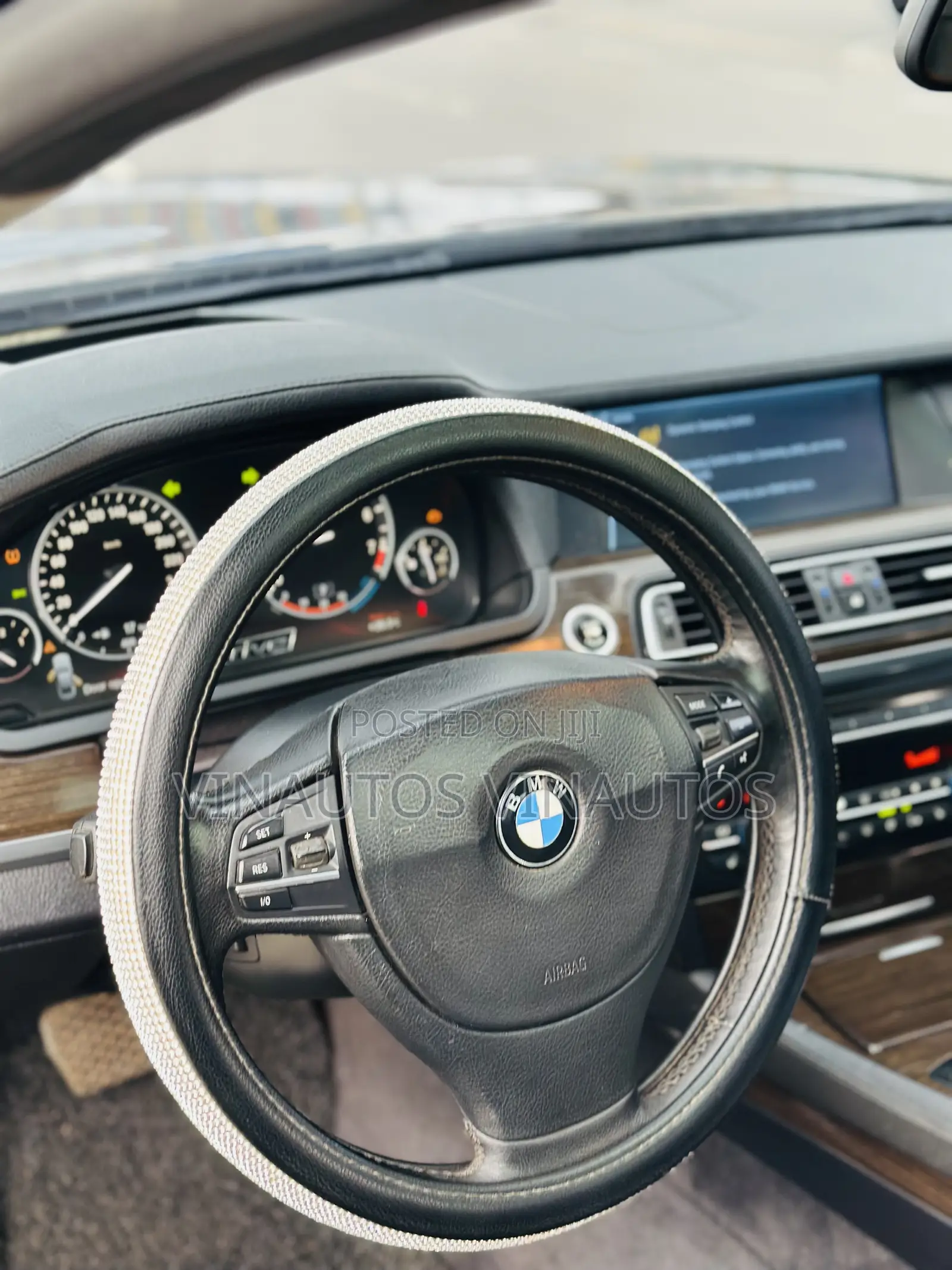 BMW 740 2011 Black
