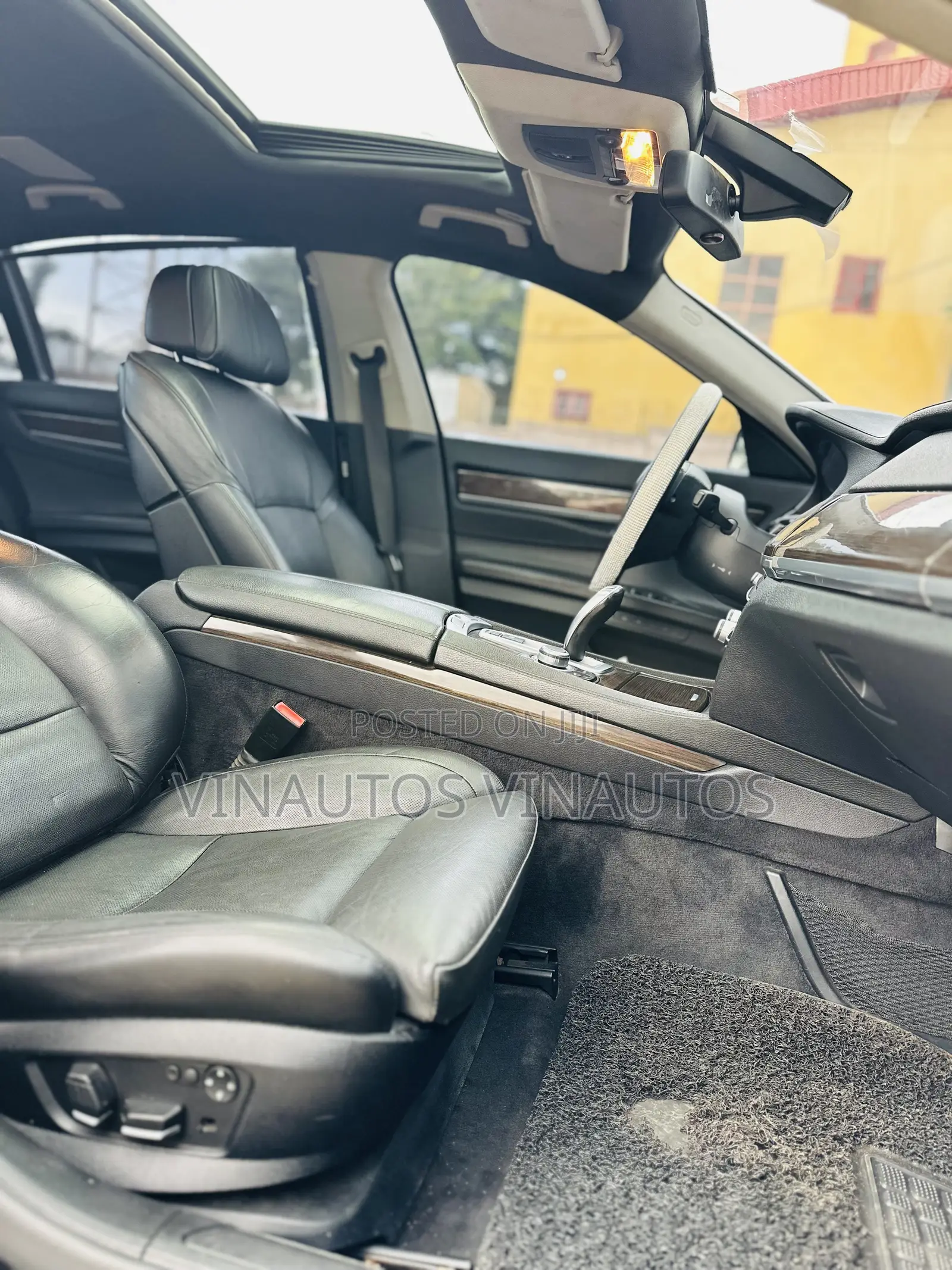 BMW 740 2011 Black