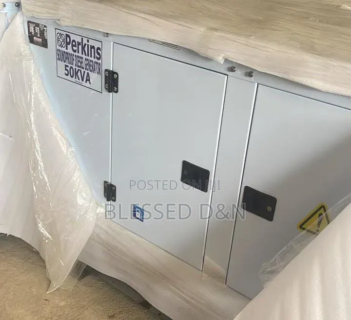 50kva Perkins Soundproof Diesel Generator