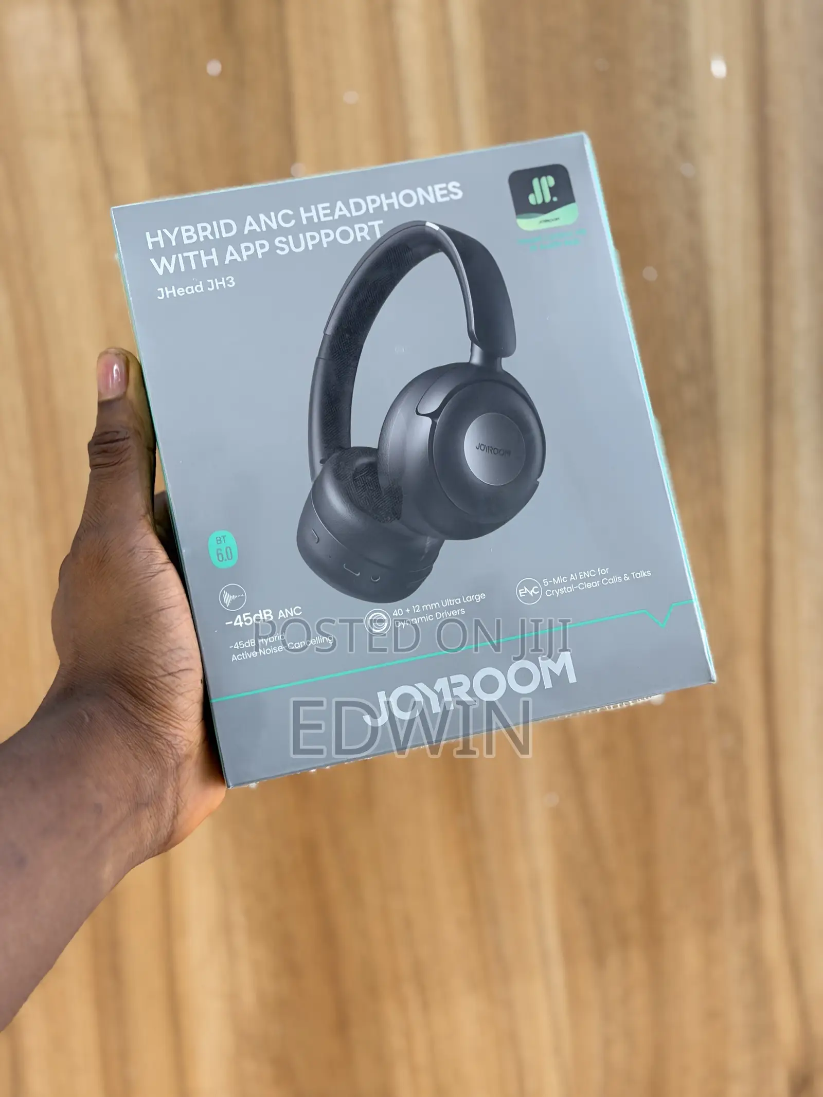 Joyroom Wireless ANC Headphones – Hi-Res Audio