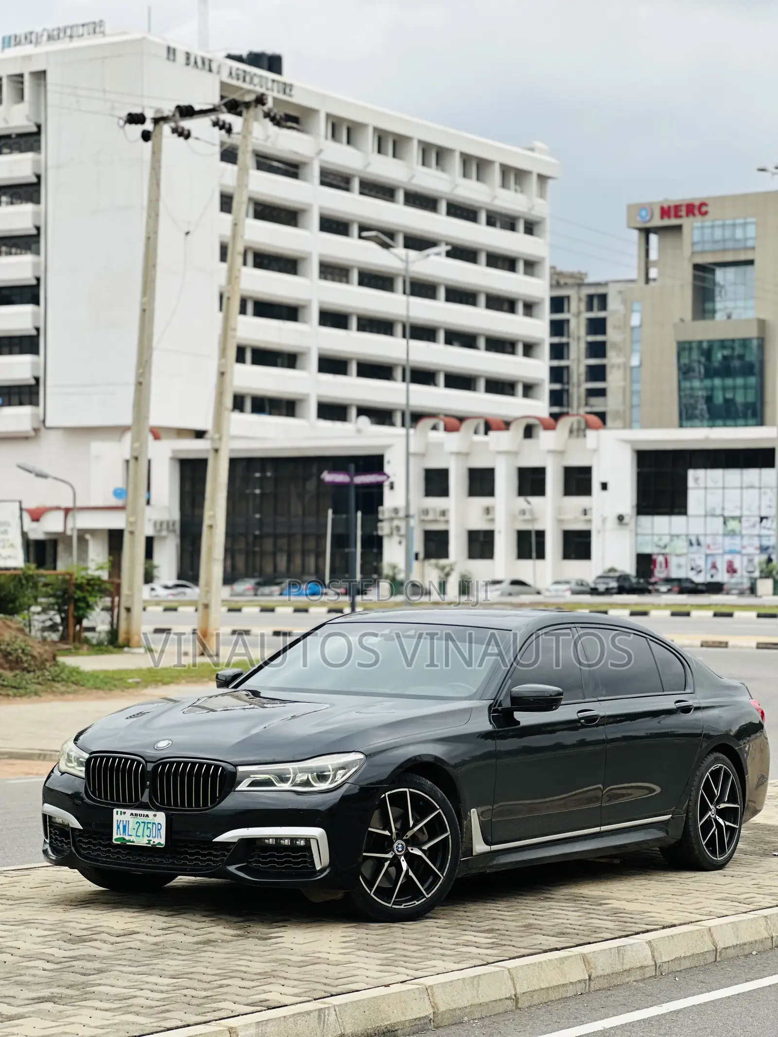 BMW 7 Series 730Li 2017 Black
